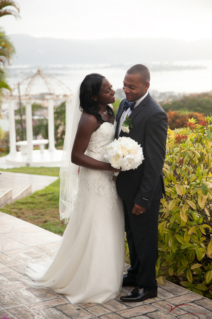 wedding ceremony in Jamaica Richmond Hill Montego bay Caribbean