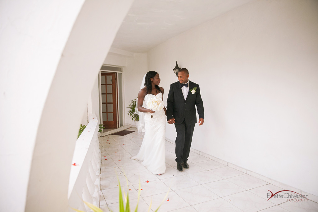 wedding ceremony in Jamaica Richmond Hill Montego bay Caribbean 