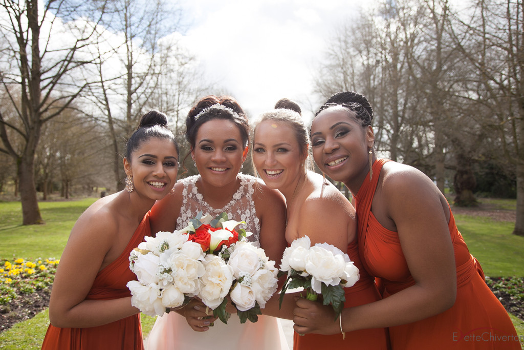 Jade's wedding day 